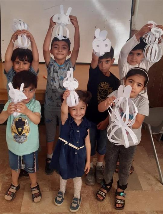 کاردستی های کودکان کتابخانه